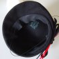 Vintage Glenover Wool Beret Hat - Black with feather detail