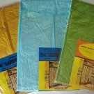 Vintage 1967 Paramount Bag Jumbo 16 Dress Garment Bag Quilted Vinyl  Set of 3