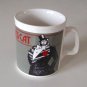 Vintage Kliban High Class Cat Mug Kiln Craft English Ironstone Black White Tuxedo
