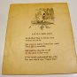 Antique 1932 Platt & Munk Co. "The Little Red Hen and the Grain of Wheat" Storybook