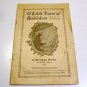 Antique 1921 O Little Town of Bethlehem Lutheran Book Concern Booklet - Holiday