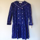 Vintage 1990 Eileen West Girls Dress - Drop Waist w/ tag  Size 14
