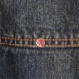 Plugg Denim Jean Jacket w/ Plaid Lining - Made in Russia Size M