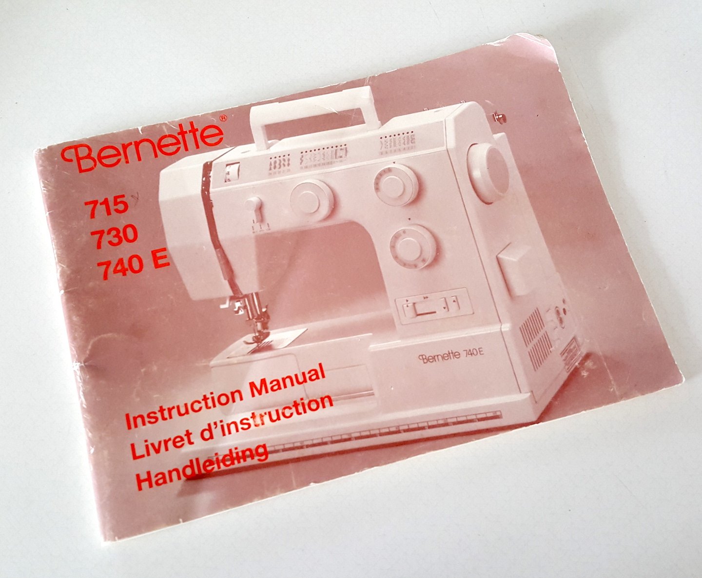 Vintage 1992 OEM 715 730 740E Instruction Manual