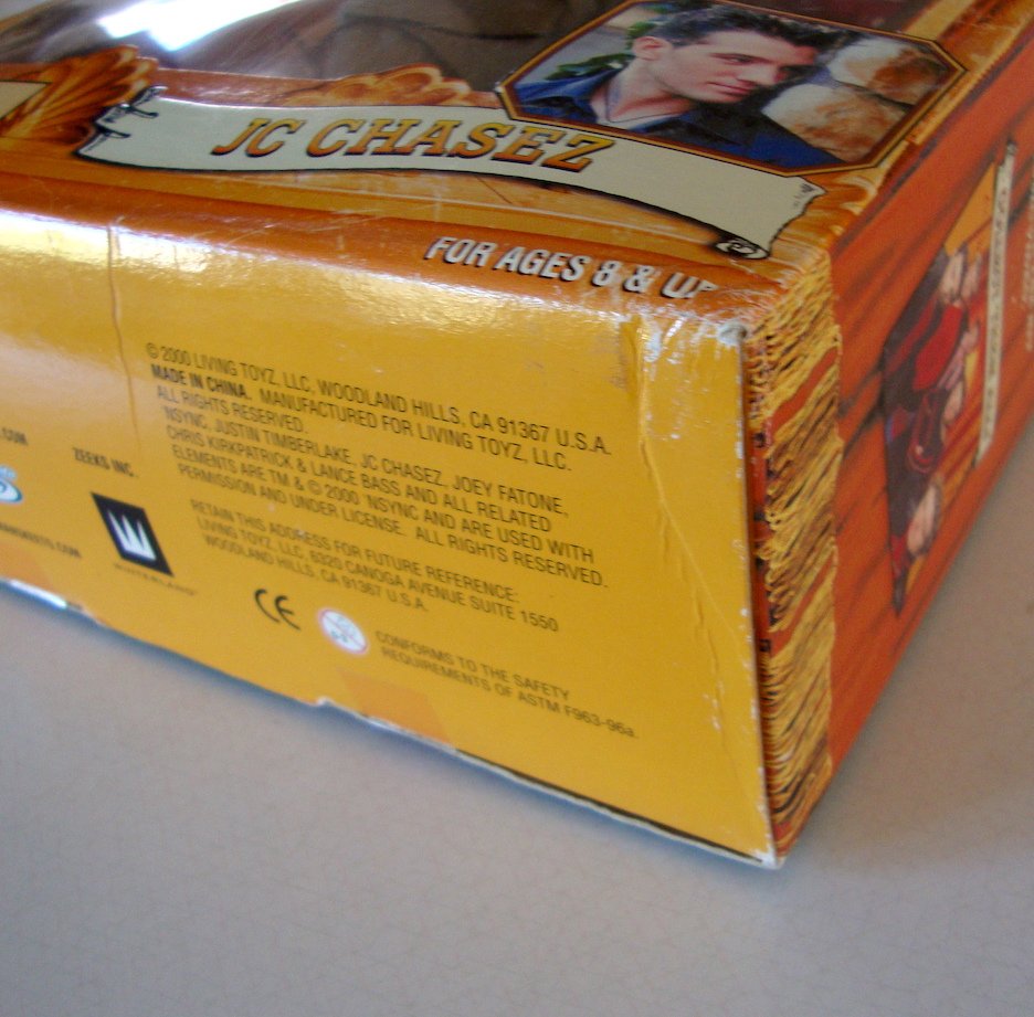 'N Sync No Strings Attached Dolls NIB 2000 NSYNC Joey