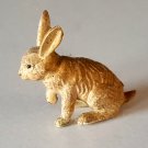 Vintage HK Hong Kong Miniature Toy Rabbit