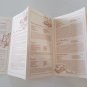 1977 Sunbeam Le Chef Food Processor Gourmet Recipe Suggestions Booklet