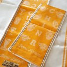 Vintage Belcrest All Pure Linen Damask Tea Towel NWT Set of 2 - Golden Yellow