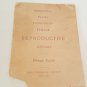 Antique Descriptive Plates Illustrating the Female Reproductive Organs