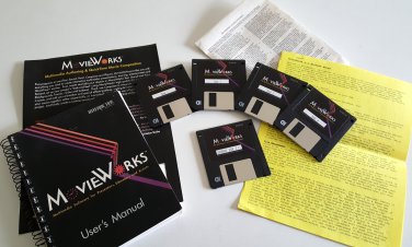 Vintage 1994 Interactive Solutions MovieWorks Software 2.1 for Macintosh