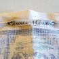 Vintage 1972 Calendar Ceweco Tea Towel - Delft Holland Motifs