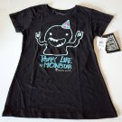 NOS - Glow in the Dark David & Goliath T-Shirt "Party like a Monstar" - L