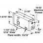 Prime-Line D 1554 Replacement Hardware Roller Assembly - Set of 4