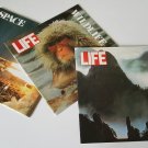 Vintage 1989 Life Magazine Specials Mini Magazines - Vistas - Wildlife - Space - Set of 3