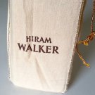 Vintage Hiram Walker Cotton Bottle Gift Bag