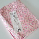 Vintage Sleepwear Fashions Ladies Floral Flannel Pajamas NOS