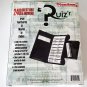 HERBKO INTL 2000 Game Show Companion Quiz'r 240 Questions & Answers