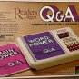 Vintage 1980 Selchow & Righter Reader's Digest Q & A Computer Question & Answer Game
