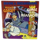 Vintage 1981 Inspector Gadget Curse of the Pharoah Book & Recording 45 rpm