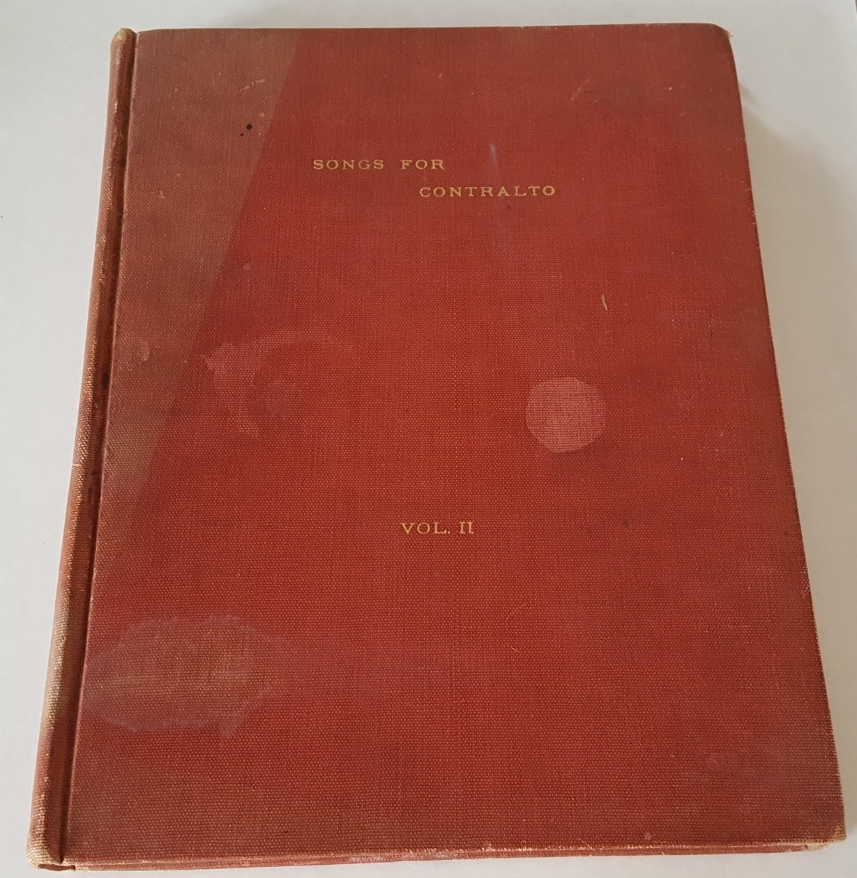 Vintage 1900s Songs for Contralto Sheet Music Collection - Volume 2