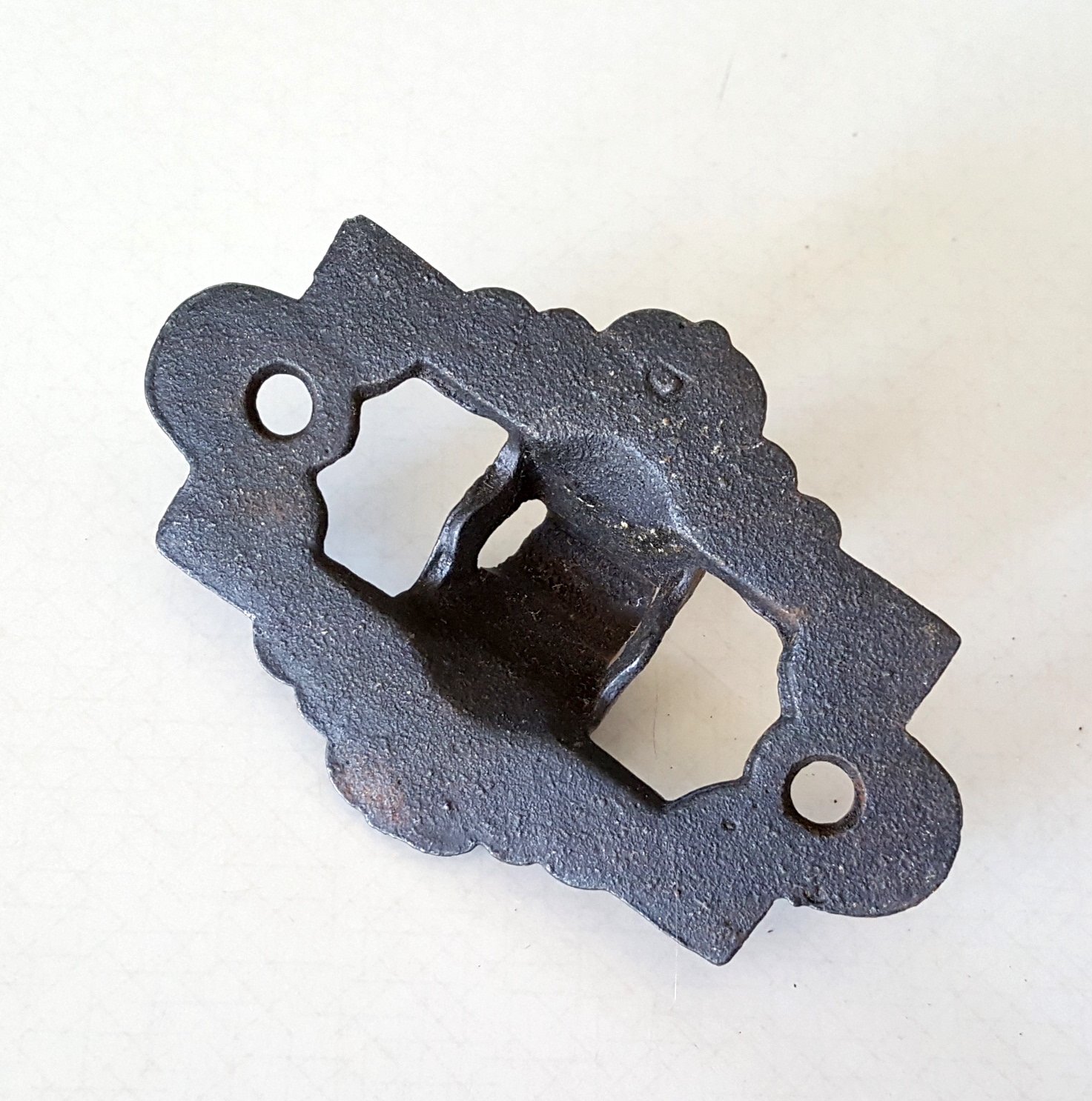 Antique Cast Iron Oil Lantern Hanger Wall Bracket Hinge