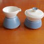 Vintage YAMAKA Pacific Stackable Creamer & Sugar Bowl with Lid