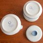 Vintage YAMAKA Pacific Stackable Creamer & Sugar Bowl with Lid
