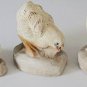 1998 Henri Studios Wauconda IL Baby Chicks Garden Statues Set of 3