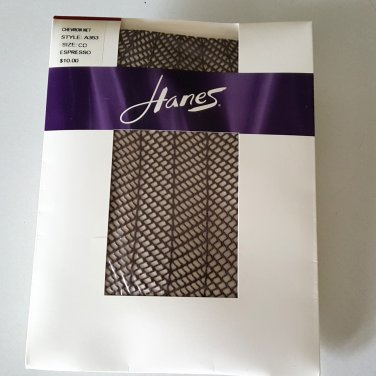 2004 Hanes Chevron Net Pantyhose - Style: A353   Size: CD