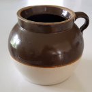 Vintage #2 Handled Bean Pot Crock (no lid)