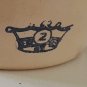 Vintage #2 Crown Handled Bean Pot Crock (no lid)