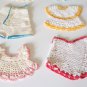 Vintage 1940s-50s Crochet Dress / Knickers Hot Pad Collection of 9