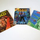 Mad Magazine Oct. '84 #250 Indiana Jones, Dec. '84 #251 Mad Salutes The Jacksons
