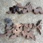 Antique Architectural Cast Iron Oak Leaves and Acorns Salvage