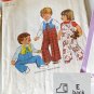 Vintage 60s /70s Child Sewing Patterns Set of 8 - Cut and Uncut Factory Folds