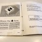 Original Case INT'L Harvester W4 Tractor McCormick Operators Manual