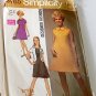 Vintage 1968-9 Junior Miss Simplicity New Sizing Sewing Patterns Set of 6 - Cut and Uncut