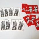Vintage 1999 Coca Cola Monopoly Game Replacement Pieces - Santa / Polar Bear Cards Parts