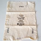 1971 U.S. Mint Denver  - Partial / one half of Canvas Deposit Bag