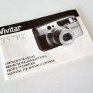 Vivitar 357-PZ Camera Owner's Manual - Original Booklet