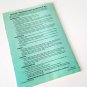 Vintage Funai Auto Bread Baker B4400 Instructions Recipe Manual Booklet