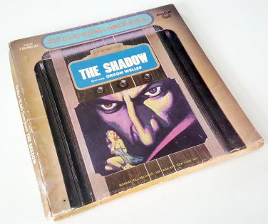Vintage 1976 The Shadow featuring Orson Welles - The Murray Hill Radio Theatre 3 LPs Set