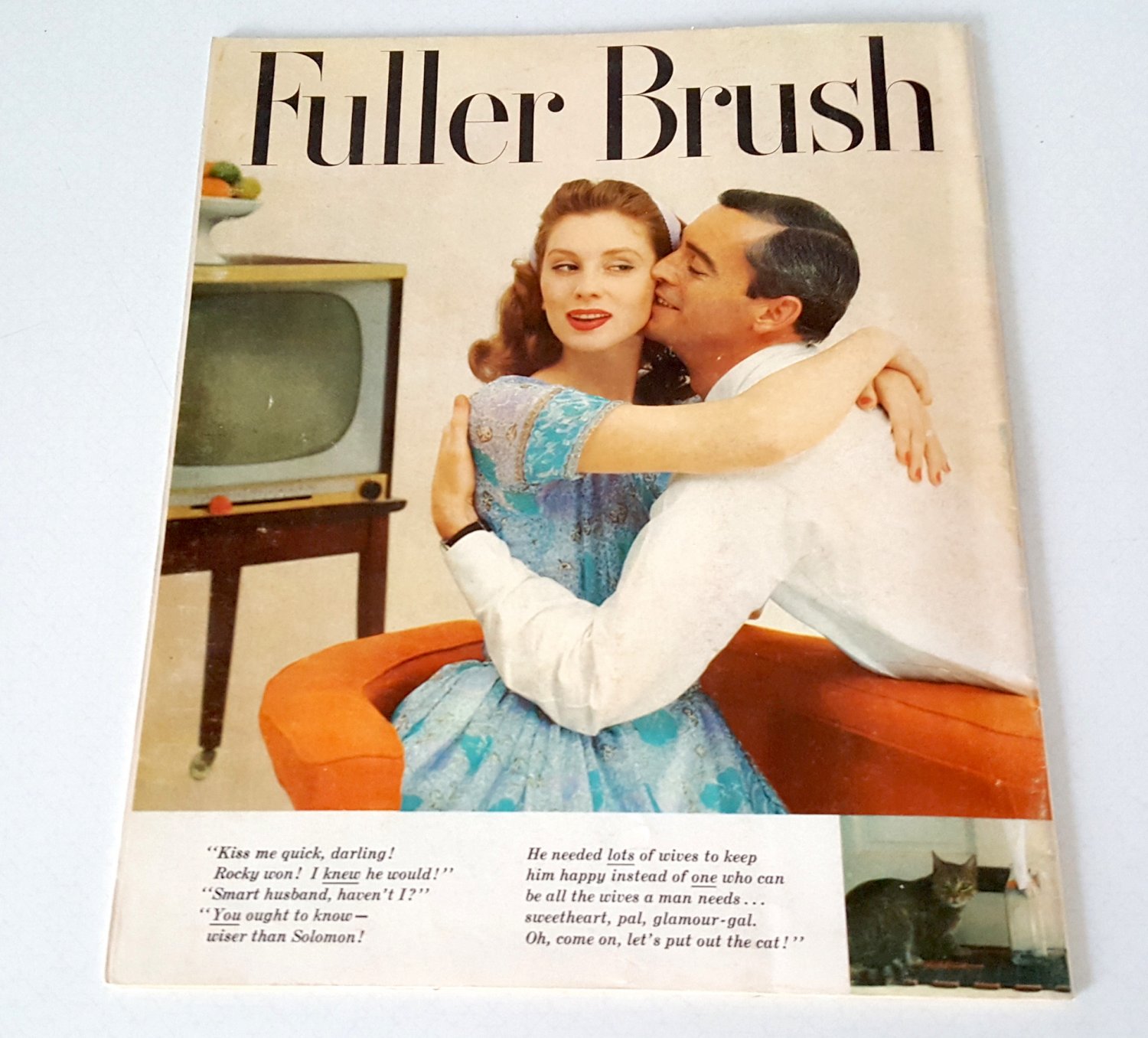 Vintage 1957 Fuller Brush Magazine Catalog