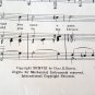 Vintage 1908 I'm Starving for One Sight of You Sheet Music