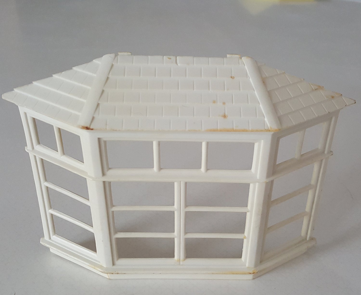 Vintage 1960s Replacement Colonial Bay Window - Marx Tin Litho Dollhouse