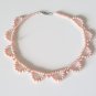 Vintage Faux Pink Pearl String Necklace