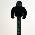 Vintage 1980 Gorilla Flocked Pencil Topper on School Pencil - Prime Mate