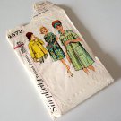 Vtg 1960 Simplicity 4572 Misses / Womens Duster & Smock Sewing Pattern - Size 16