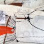 Vintage Cotton Curtain Panels - Birdcages 50" x 80"