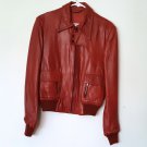 Vintage 1970s Arbitro Spain Leather Jacket - Russet